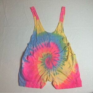 🌈 Urban Outfitters Out From Under Tie Dye Romper S